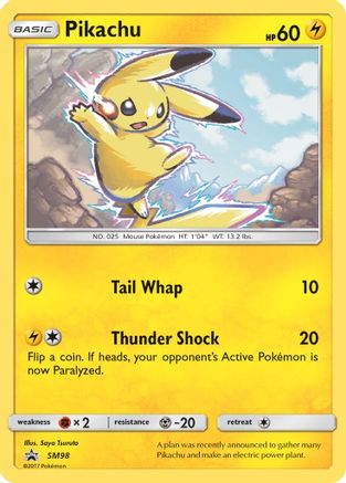 Pikachu SM98  - Holofoil SM Promos - Promo