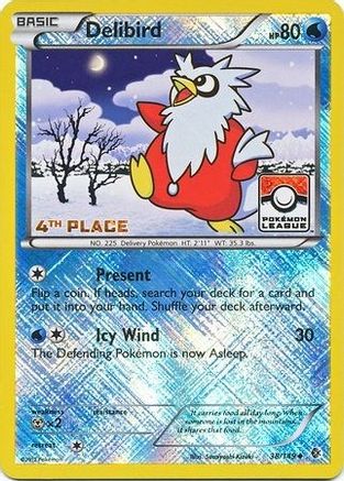 Delibird 038/149  - Reverse Holofoil League & Championship Cards - Promo