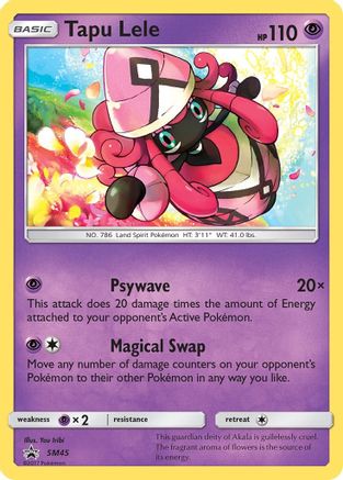 Tapu Lele SM45  - Holofoil SM Promos - Promo