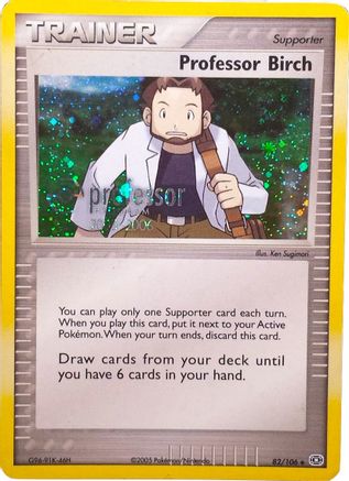 Professor Birch (2006) 082  - Holofoil Professor Program Promos - Promo