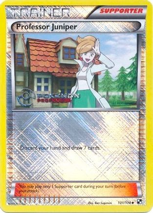 Professor Juniper 101/114  - Reverse Holofoil Professor Program Promos - Promo