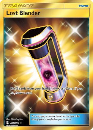 Lost Blender (Secret) 233  - Holofoil SM  Lost Thunder - Secret Rare