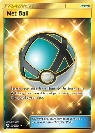 Net Ball (Secret) 234  - Holofoil SM  Lost Thunder - Secret Rare