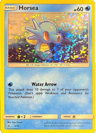 Horsea 003/12  - Holofoil McDonalds Promos 2018 - Promo