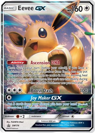 Eevee GX SM174  - Holofoil SM Promos - Promo