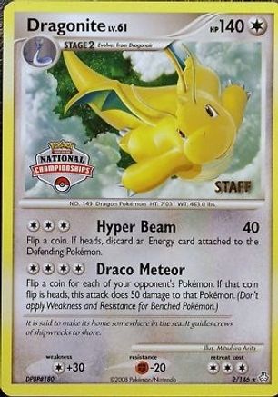 Dragonite 002/146  League & Championship Cards - Promo