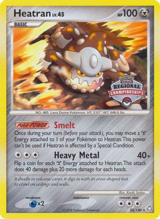 Heatran 030/146  League & Championship Cards - Promo