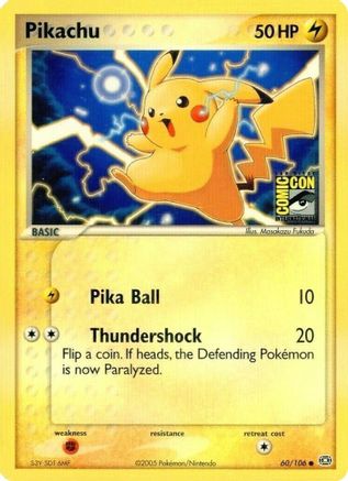Pikachu 060/106  Miscellaneous Cards & Products - Promo