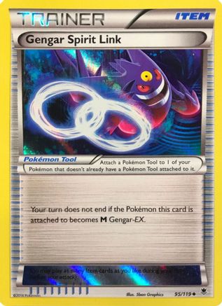 Gengar Spirit Link 095/119  - Holofoil Miscellaneous Cards & Products - Promo