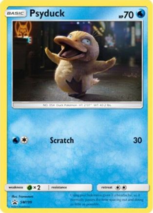 Psyduck SM199  - Holofoil SM Promos - Promo