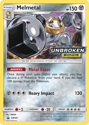 Melmetal SM181  - Holofoil SM Promos - Promo