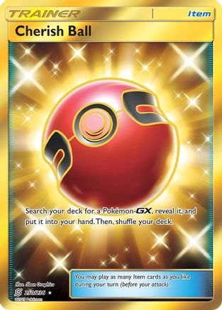 Cherish Ball (Secret) 250  - Holofoil SM  Unified Minds - Secret Rare