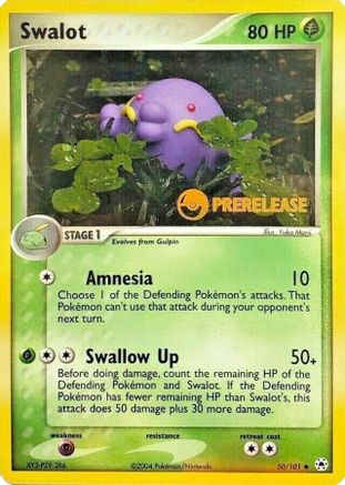 Swalot 050/101  Nintendo Promos - Promo
