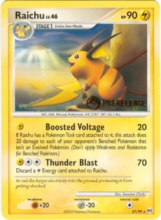 Raichu 027/99  Nintendo Promos - Promo