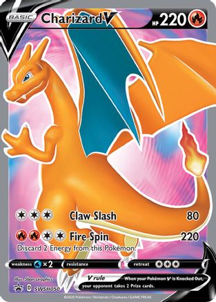 Charizard V SWSH050  - Holofoil SWSH Sword & Shield Promo Cards - Promo