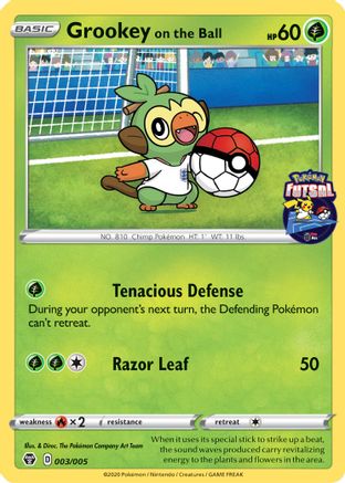 Grookey on the Ball 003/005  Miscellaneous Cards & Products - Promo