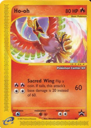 Ho-oh [Pokemon Center NY] 052/53  WoTC Promo - Promo