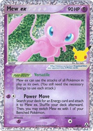 Mew ex 088/92  - Holofoil Celebrations Classic Collection - Classic Collection