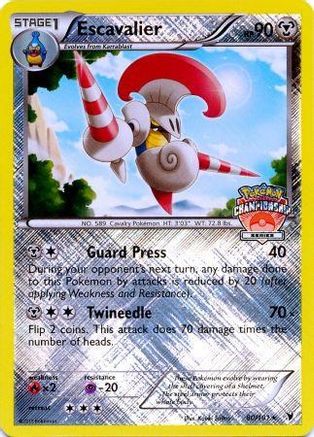 Escavalier 080/101  - Reverse Holofoil League & Championship Cards - Promo