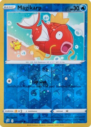Magikarp 039/192  - Reverse Holofoil Miscellaneous Cards & Products - Promo