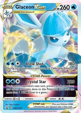 Glaceon VSTAR SWSH197  - Holofoil SWSH Sword & Shield Promo Cards - Promo