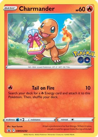 Charmander SWSH232  - Holofoil SWSH Sword & Shield Promo Cards - Promo