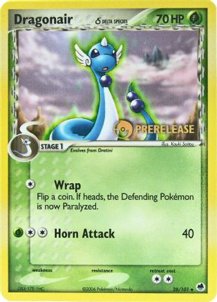 Dragonair (Delta Species) 028/101  Nintendo Promos - Promo