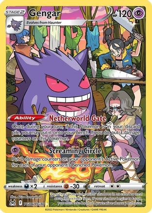 Gengar TG06/TG30  - Holofoil SWSH11 Lost Origin Trainer Gallery - Ultra Rare