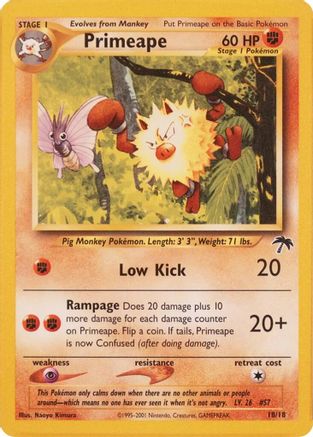 Primeape 018  Southern Islands - Promo