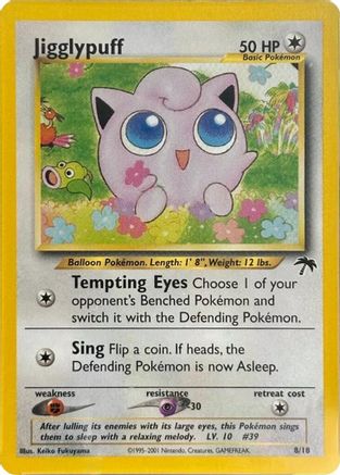 Jigglypuff 008/18  Southern Islands - Promo