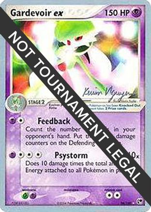 Gardevoir ex - 2004 (Kevin Nguyen) 096  World Championship Decks - Ultra Rare
