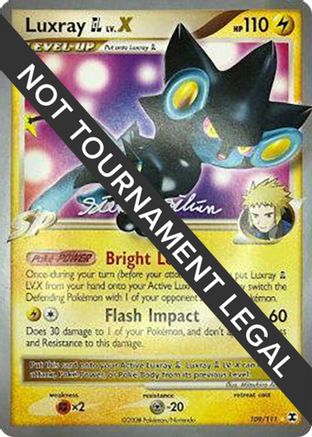 Luxray GL LV.X - 2009 (Stephen Silvestro) 109  World Championship Decks - Classic Collection