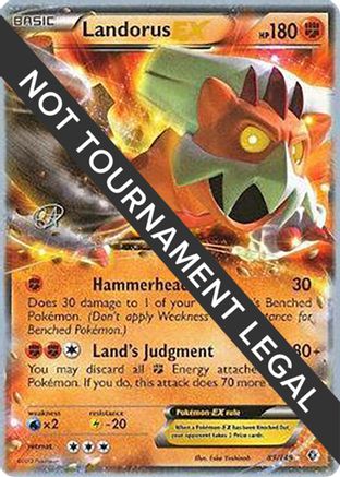Landorus EX - 2015 (Rowan Stavenow) 089  World Championship Decks - Ultra Rare