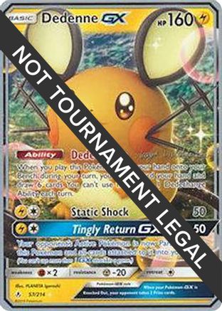 Dedenne GX - 2019 (Kaya Lichtleitner) 057  World Championship Decks - Ultra Rare