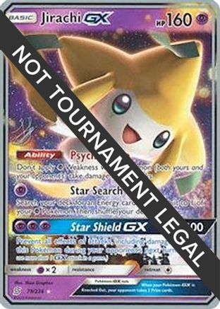 Jirachi GX - 2019 (Henry Brand) 079  World Championship Decks - Ultra Rare