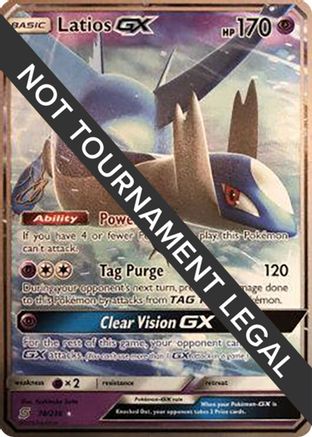 Latios GX - 2019 (Henry Brand) 078  World Championship Decks - Ultra Rare