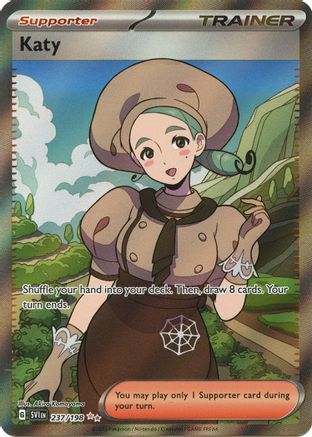 Katy 237/198  - Holofoil SV01 Scarlet & Violet Base Set - Ultra Rare