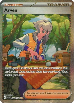 Arven 249/198  - Holofoil SV01 Scarlet & Violet Base Set - Special Illustration Rare
