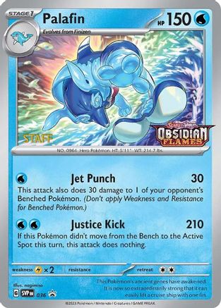 Palafin 036  - Holofoil SV Scarlet & Violet Promo Cards - Promo