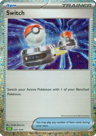 Switch (CLV) 029/034  - Holofoil Trading Card Game Classic - Classic Collection