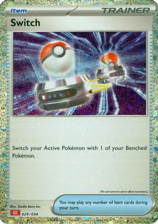 Switch (CLC) 029/034  - Holofoil Trading Card Game Classic - Classic Collection