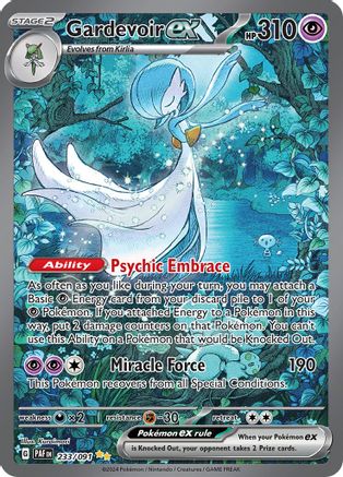 Gardevoir ex 233/091  - Holofoil SV Paldean Fates - Special Illustration Rare
