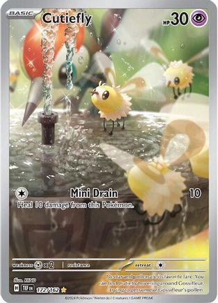 Cutiefly 172/162  - Holofoil SV05 Temporal Forces - Illustration Rare