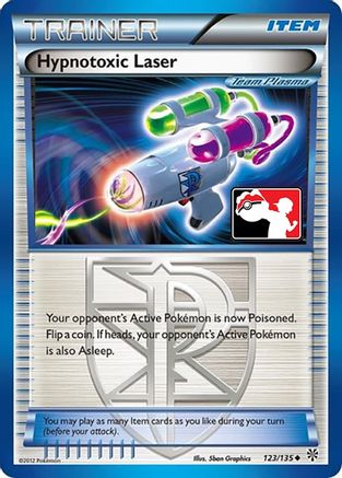 Hypnotoxic Laser (Team Plasma) 123  - Holofoil League & Championship Cards - Uncommon