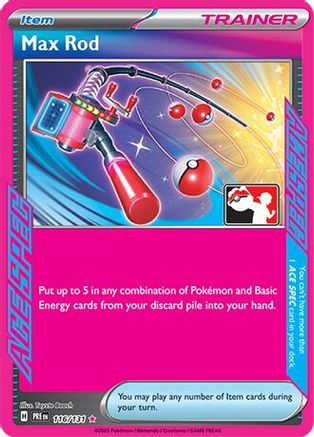 Max Rod 116  - Holofoil Prize Pack Series Cards - ACE SPEC Rare