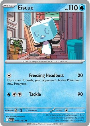 Eiscue 044  ME01 Mega Evolution - Common