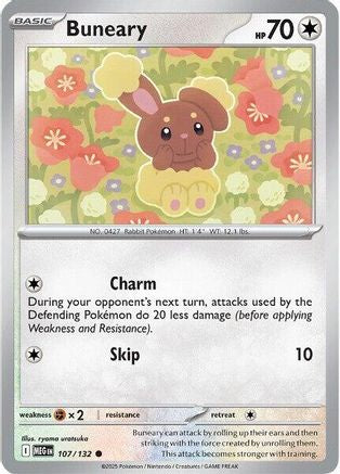 Buneary 107  ME01 Mega Evolution - Common