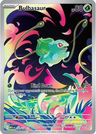 Bulbasaur 133/132  - Holofoil ME01 Mega Evolution - Shiny Rare