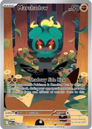 Marshadow 146/132  - Holofoil ME01 Mega Evolution - Shiny Rare