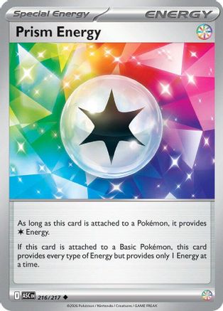 Prism Energy 216  ME Ascended Heroes - Uncommon